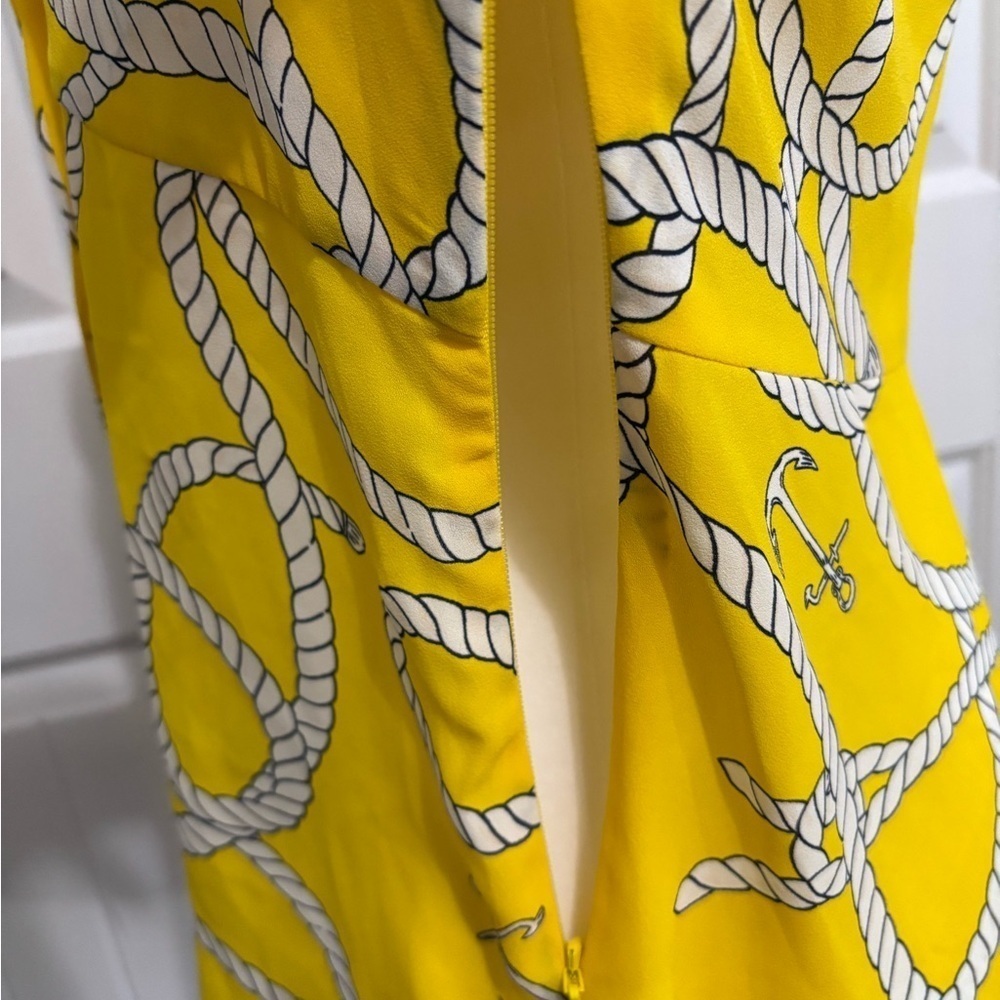 Cabi #5707 Reef Knot Blouse. Yellow Size small - Picture 4 of 9